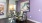 Dine in style with artistic flair in this vibrant, modern setting.