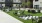 a courtyard with chairs and tables